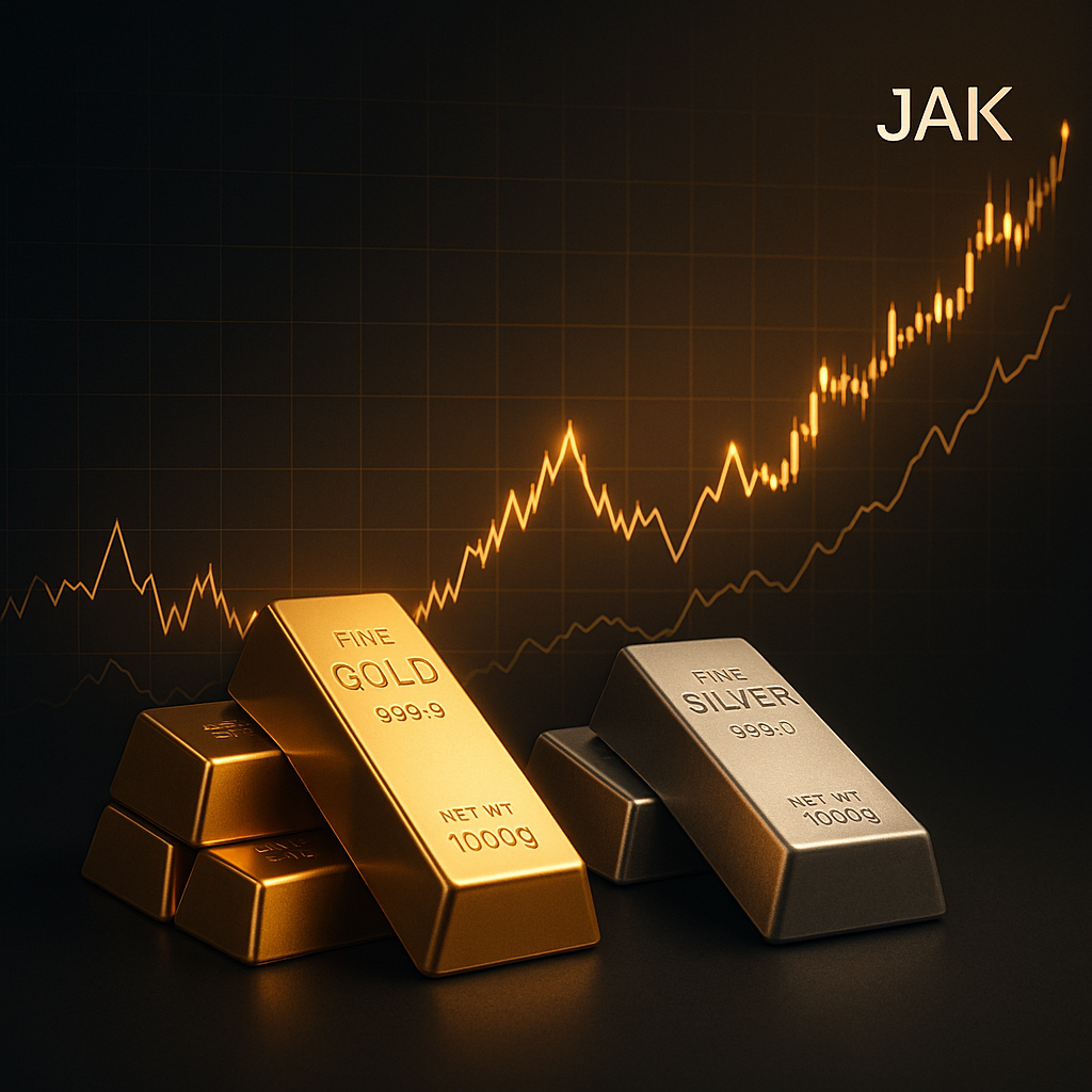 Illustration of Live Today: Bullish Gold (XAU/USD) and Silver (XAG/USD) Forecast – Strong Market Outlook Boosts Precious Meta