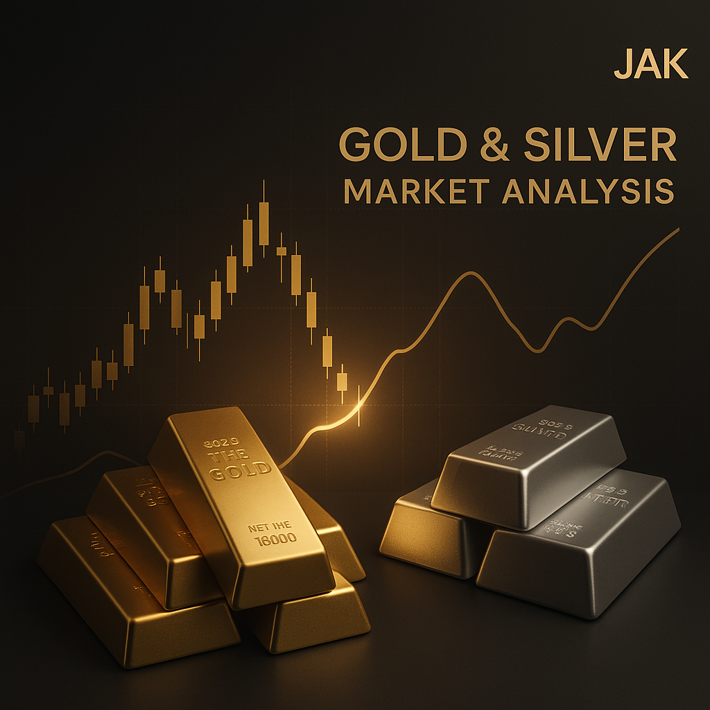 Illustration of Live Today Gold (XAU/USD) and Silver (XAG/USD) Forecast: Bullish Outlook Signals Strong Market Momentum