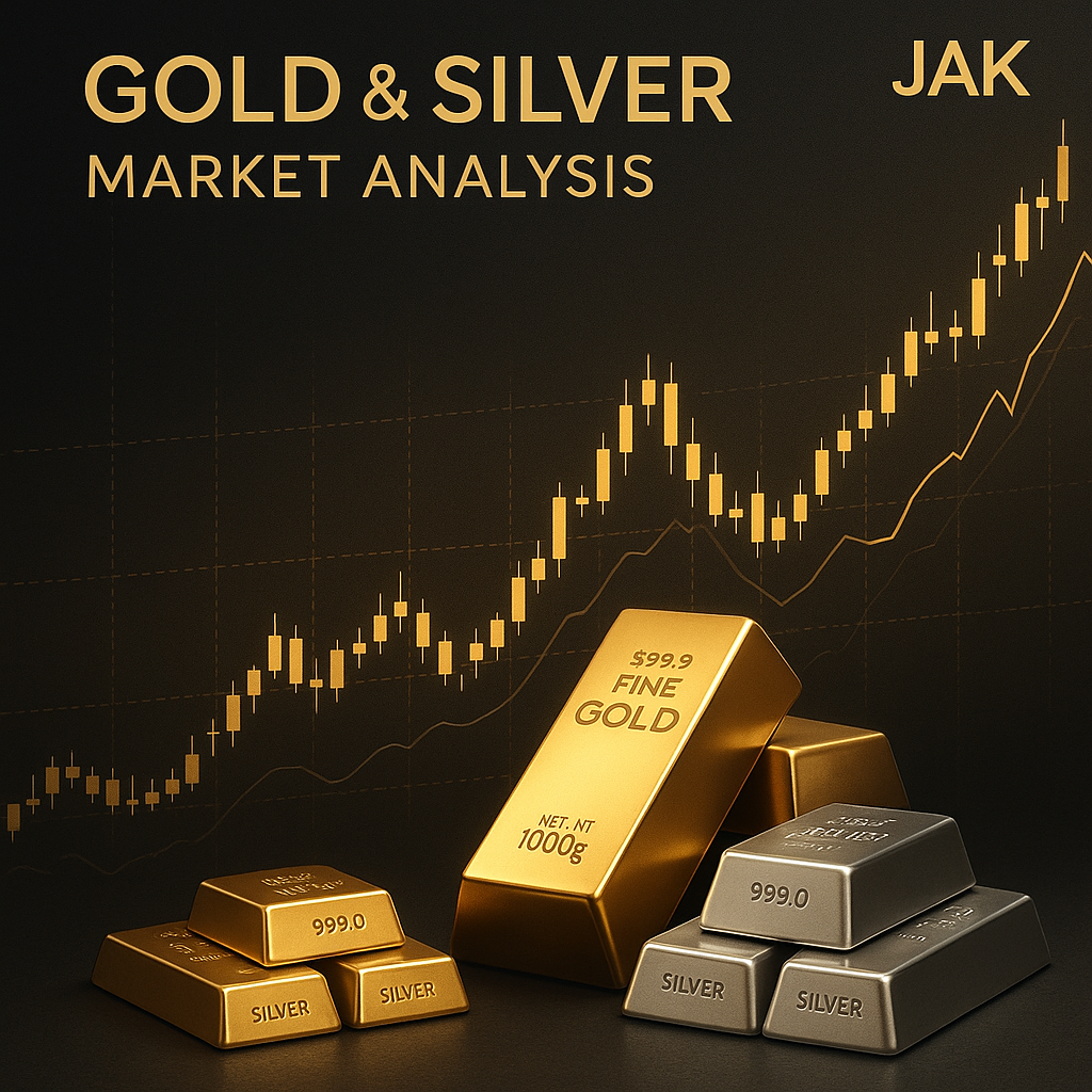 Illustration of Live Today Gold (XAU/USD) & Silver (XAG/USD) Forecast: Bullish Market Outlook Signals Strong Rally Ahead