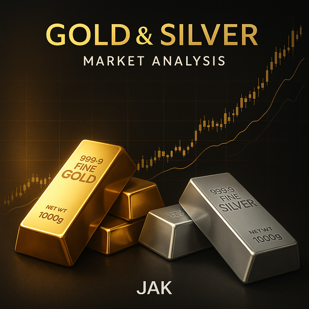 Illustration of Live Today Gold (XAU/USD) & Silver (XAG/USD) Forecast: Bullish Outlook Signals Strong Market Momentum